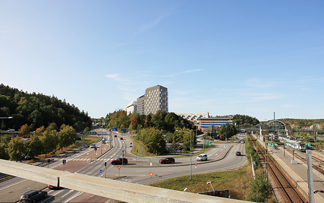 Visualisering av Tumba Port