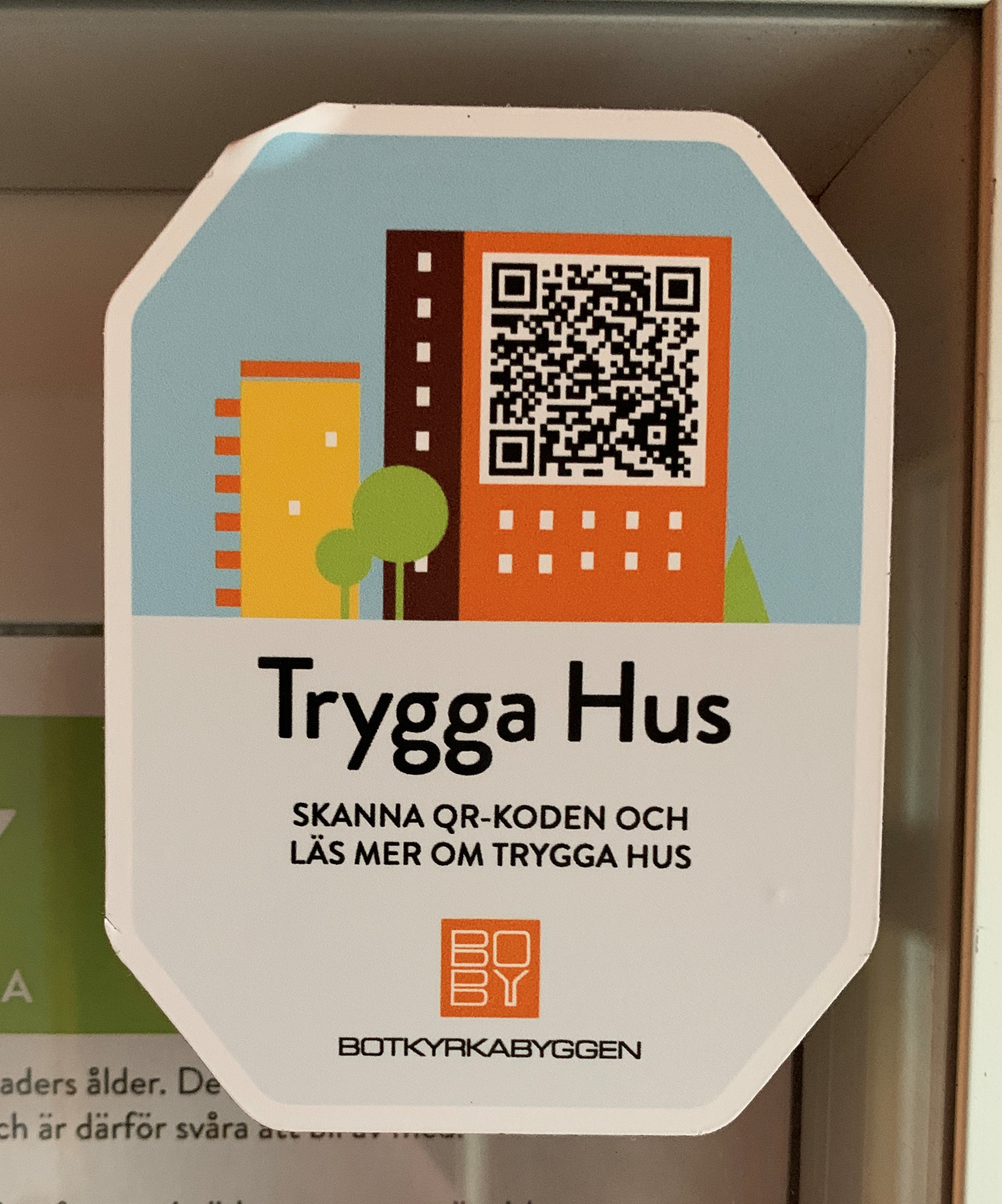 Symbolen för Botkyrkabyggens Trygga Hus