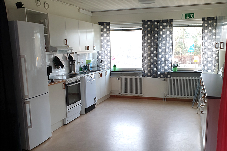Kök i Botkyrkabyggens kvarterslokal på Hålvägen 38